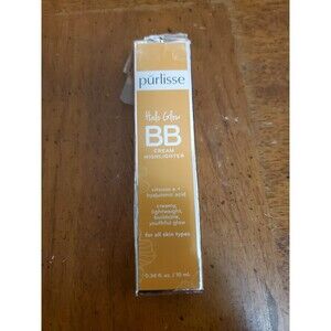 Purlisse Halo Glow BB Cream Highlighter Champagne Gold NIB 0.34oz NEW